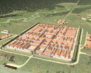 Neuss - Novaesium. Legionslager, Ende 1. Jh.