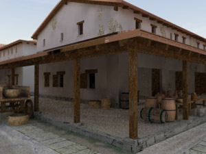 Neuss - Novaesium, im Legionslager.