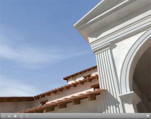 Panorama vor dem Krankenhaus im Legionslager Novaesium. (CD-ROM 'Das Lager der VI. Legion', Clemens-Sels-Museum Neuss 2003)